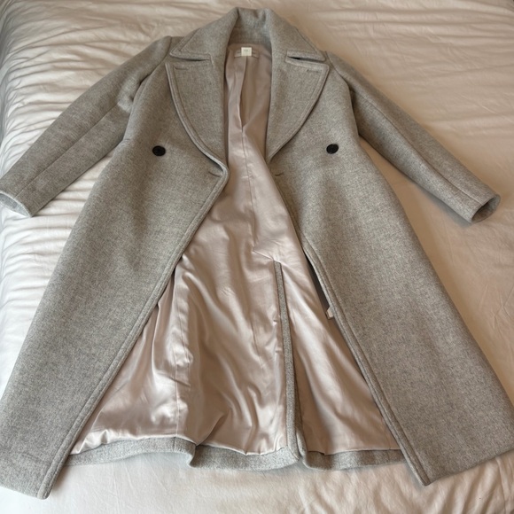 Club Monaco Jackets & Blazers - Club Monaco Gray Trench Coat